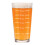 16oz Bier-Pintglas Messbecher Unzen 1