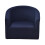 Capa elástica de cor sólida para sofá, poltrona e cadeira, com braços e assento, capa para cadeira com braços para quarto e sala de estar, azul 2