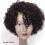 Peruca quente e peruca frontal de renda, perucas de cabelo curto encaracolado de 10 polegadas, perucas brasileiras de cabelo humano brasileiro. 3