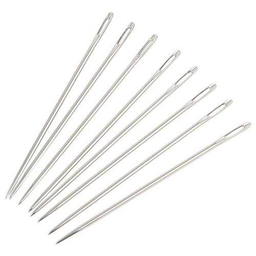 100mm200pcs Sack Needle Large Hand Sewing Bag Needle Binding Needle
