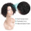 Peruca quente e peruca frontal de renda, perucas de cabelo curto encaracolado de 10 polegadas, perucas brasileiras de cabelo humano brasileiro. 5
