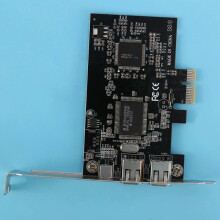 Carte Firewire FOR1394, carte d'extension Firewire PCIe 3 ports 1394A, contrôleur adaptateur PCI Express vers IEEE1394 externe