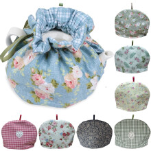 Copriteiera isolante Visland con motivo floreale vintage, ideale per mantenere il tè caldo, trapunta decorativa per bollitore da cucina, compatibile
