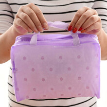 SANAG Tragbare Kosmetiktasche, Reiseetui, Organizer-Tasche, Handtasche