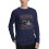 YBR_Ravens Ανδρικό T-shirt με μακριά μανίκια και στρογγυλή λαιμόκοψη, αθλητικό μπλουζάκι 2