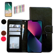 Yhteensopiva iPhone 13Wallet-lompakon kanssa: Yksinkertainen, elegantti ja suojaava! Valkoinen