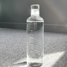Waterfles van 500 ml, lichtgewicht motiverende waterfles, BPA-vrije herbruikbare waterfles voor de sportschool, fitness, training en reizen.