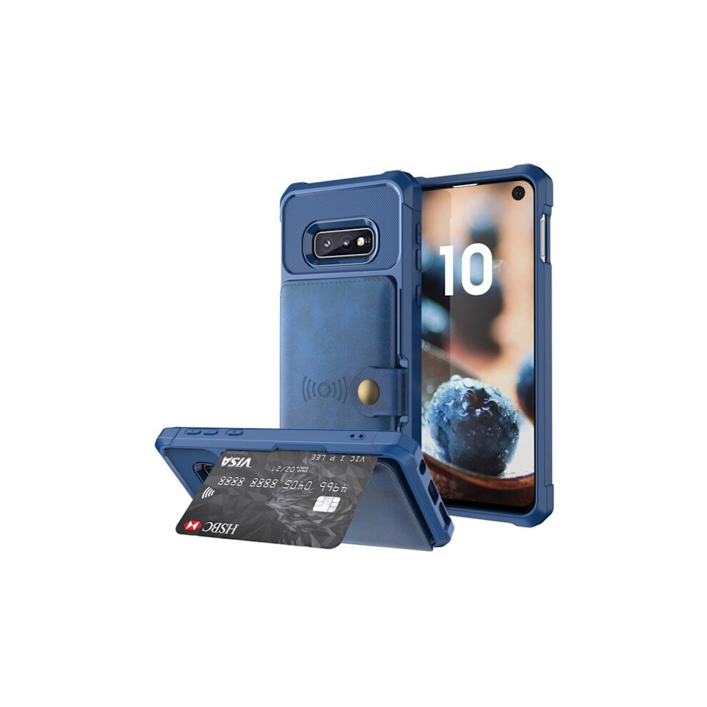 Compatible With Samsung Galaxy S10e Wallet Case - Blue 9048212808855