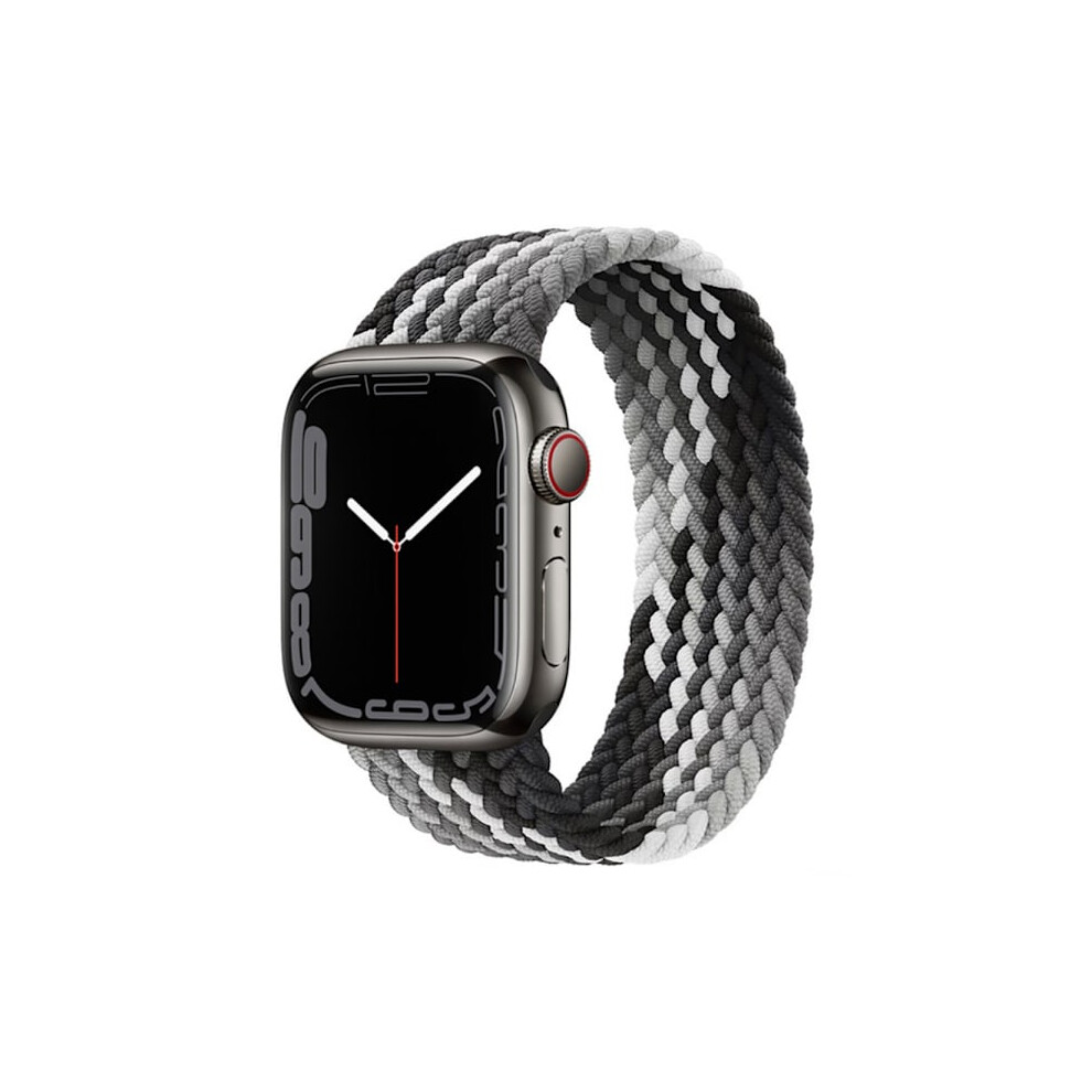 Compatible With Apple Iwatch Armband 42Mm/44Mm/45Mm/49Mm Svart/Vit S 9048212809166