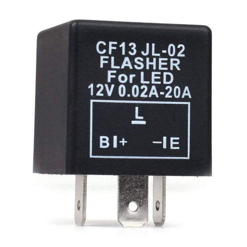 Car3pin CF13Electronic LED12V Flasher Relay Fix for Turn Signal Blinker