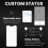 Dla moes dla For Tuya dla Smart Light Switch Wall Switch Star Ring Series 2