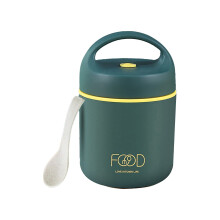 Déstockage de boîtes à bento Begine, boîte à lunch isotherme sous vide en acier inoxydable avec sac isotherme et tasse à soupe, compatible avec