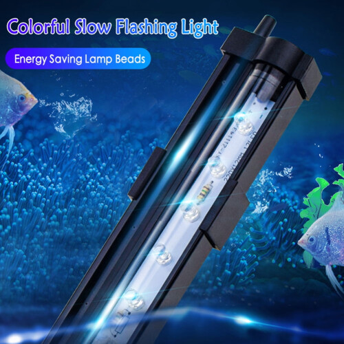 LED7Colors Αλλαγή Φωτισμού Ενυδρείου για Γυάλα με Ψάρια, Υποβρύχιο Φωτιστικό, Λάμπα 1