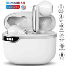 Écouteurs intra-auriculaires Bluetooth sans fil compatibles avec les Apple EarPods, compatibles avec iPhone et Android