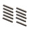 jixopn10pcs Διπλή Αρσενική Κεφαλίδα 2.54mm 2x20pin Λωρίδα για Raspberry Pi Zero 1