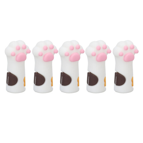 Dekaim – Protector de cubierta para tijeras, 5unidades(Blanco) 2