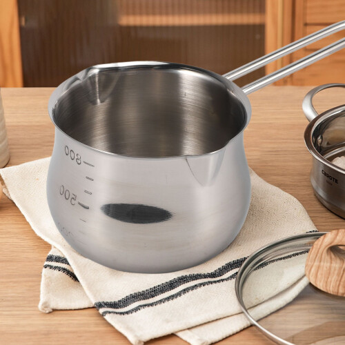 Heating Pot Warmer Pan Small Saucepan Cheese Pot With Pour Spouts 1
