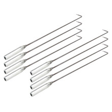 Accessoires pour crochet de cheminée, fournitures pour poêle, outils pour enlever les cendres, acier pur pour barbecue