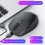 Jacenvly Bluetooth5.1+USB Wireless Mouse, 2.4G Silent Portable Mouse with USB Receiver, compatible with PC, Tablet, Laptop 4