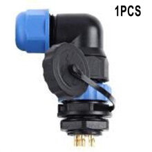 SP20IP68 Wasserdichter Kabelverbinder, 90-Winkel-Rundstecker, 2-9-polig
