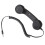Fone de ouvido retrô, modelo clássico e confortável, com receptor de microfone antirradiação, compatível com iPhones e celulares Android, 1