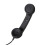 Fone de ouvido retrô, modelo clássico e confortável, com receptor de microfone antirradiação, compatível com iPhones e celulares Android, 2