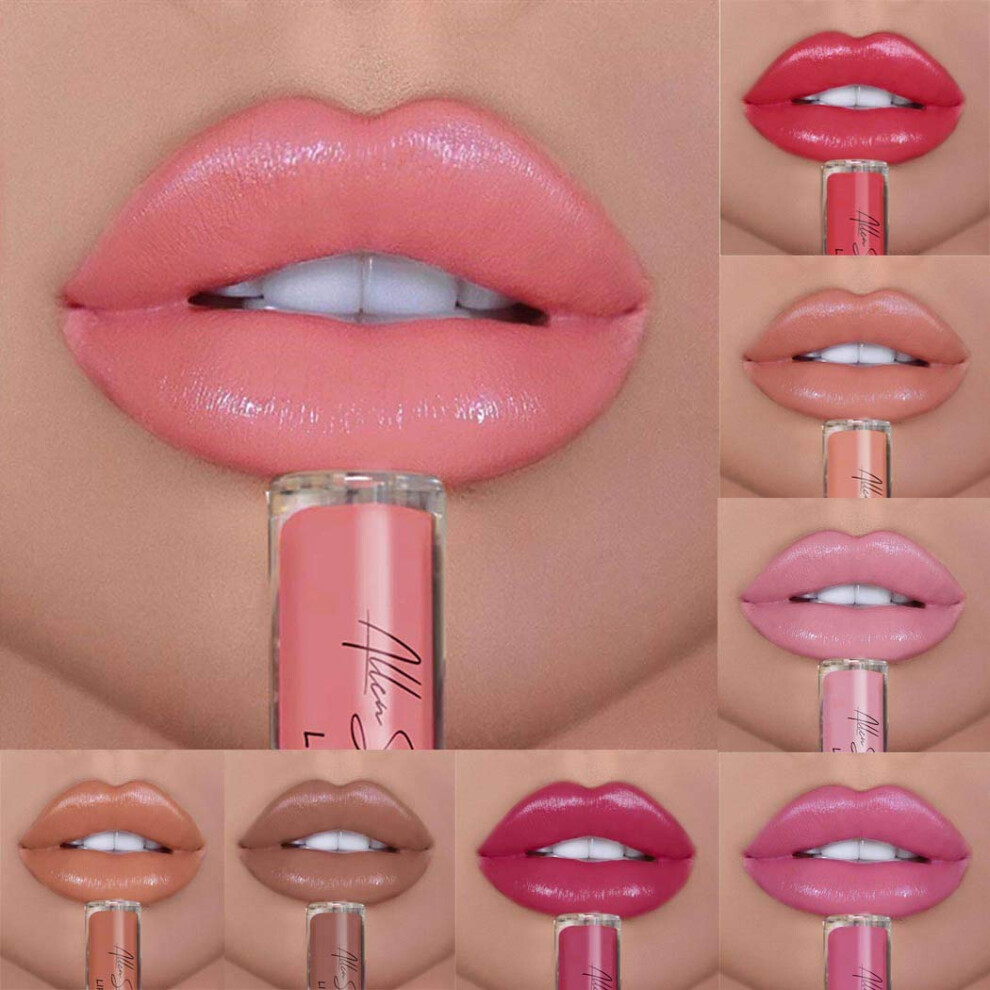 Cream Nude Matte Liquid Lipstick Long Lasting Waterproof Smudgeproof Moisturizing 04#