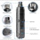 Quiet electric claw grinder for dogs, Black 2