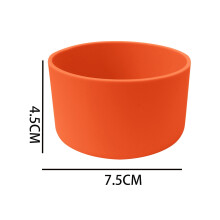 Yannee 2.7 inches Cup Cover Space Pot Silicone Silicone Cup Sleeve Rubber Bottom Pad 32-40oz Universal