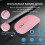 Mouse Jiggler Anti-Hibernate Auto-Move Cursor Virtual Wireless Bluetooth Mouse Evita Bloqueo de Computadora Mover Pantalla B 5