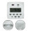 Timer digitali DC/AC 12V 16A con display LCD e interruttore programmabile. 7