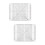 2 Pack Patchwork Cutting Ruler Square Tool DIY Patchwork Tool Craft Projects Circle Ruler DIY Patchwork Ruler 1