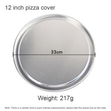 1 Aluminum Pizza Cover Aluminum Pizza Pan Pizza Pan, 6 Inch, 8 Inch, 10 Inch, 12 Inch, Silver