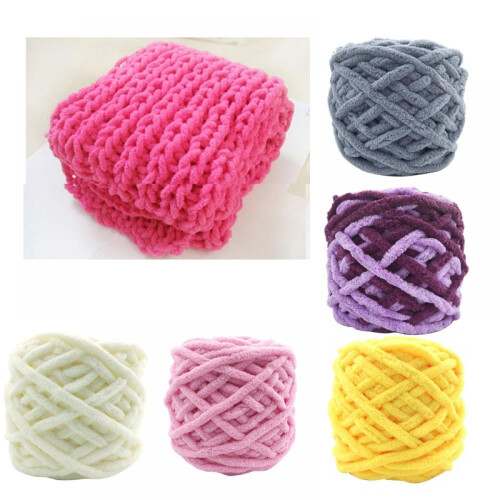 Prettyui Single Stranded Polyester Sewing Thread for Sweater Knitting Needles Threaded Scarf 1