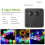 Solar Powered 30 LED String Light Garden Path Yard Decor Lamp Outdoor Waterproof 7