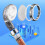 Shower Head Water Saving Anion Filter High Pressure Filter Bathroom 4