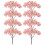 8pcs Miniature Street Trees Model Sand Table Landscape Cherry Blossom Trees 4