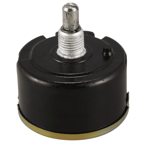 2X Wx050 10K Ohm5W6Mm Ποτενσιόμετρο περιστροφής σύρματος στρογγυλού άξονα μαύρο + ασημί 1