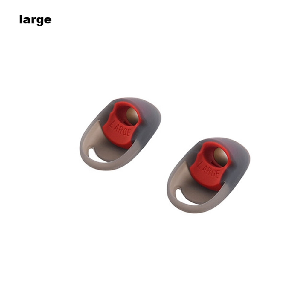 Silicone Replacement Ear Tips Cover For Hyperx Cloud,Earphone Buds Case Earplugs Wireless Earpads In Tips Buds Ear Earbuds Yellow/Red 9191629652327