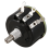 2X Wx050 10K Ohm5W6Mm Ποτενσιόμετρο περιστροφής σύρματος στρογγυλού άξονα μαύρο + ασημί 3
