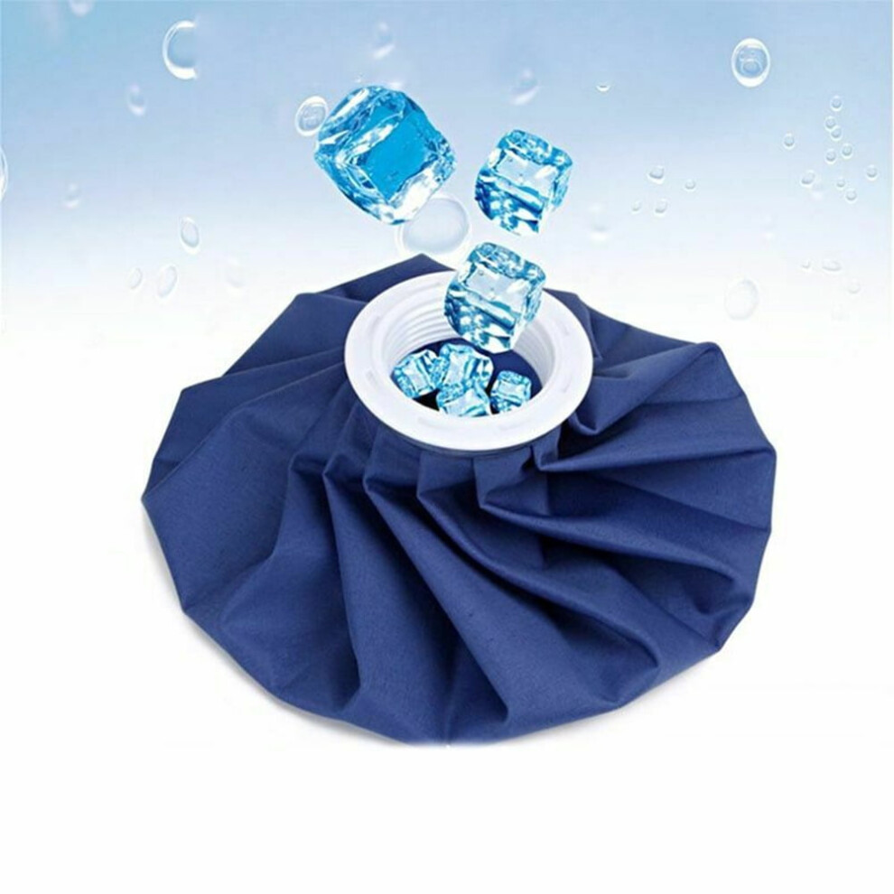 XIRQI 1-Pack Ice Bag, Cold Pack Reusable Cold Bag Hot Water Bag for Injuries, Hot & Cold Therapy and Fast Pain Relief