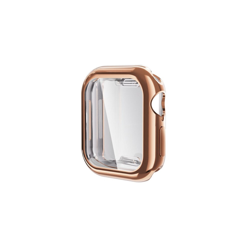 Case For Compatible With Apple Watch Series 10 46Mm, With Tempered Glass Screen Protector, Slim Bumper Full Coverage Hard Pc Pro, Rose 42Mm Gold 9191629725618