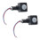 2X AC85-265V IP65 Αισθητήρας κίνησης με ρυθμιζόμενο διακόπτη PIR, εξαιρετικά λεπτό φως LED, 1