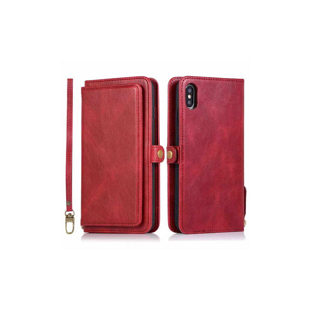 Wallet Case - Compatible With Iphone X/Xs Red 9340258952494