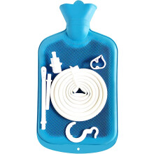 Kit de lavement en caoutchouc, douche anale, douche vaginale, nettoyant pour lavement pour la santé des femmes et des hommes (Bleu-2L)