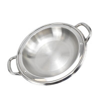 Stainless Steel Steamer Baking Tray Griddle Wok Frying Pan Nonstick Grill Induction Cooking Everyday