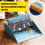 RnemiTe-amo Clearance! Foldable Broom & Dustpan Set, 180 Rotatable, Non-stick, Double-layer Scraper, compatible with vertical storage 7