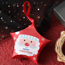 WinysinChristmas Cadeaux de Noël et du Nouvel An à suspendre Boîte cadeau de bonbons en forme d'étoile de Noël créative Décorations de fête