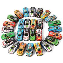 Emlimny28Pack Willekeurige Pull Back Auto's voor Kinderen, Mini Voertuig Speelgoed Bulk, Raceauto's als Feestartikel, Cadeautasvullers, Piñata