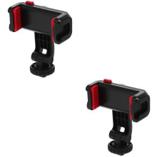 Suport telefon cu cameră, clemă de rotație, trepied pentru accesorii, adaptor de montare pentru microfon